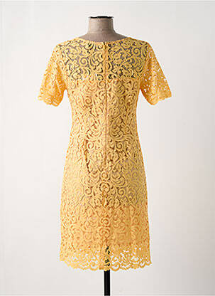 Rochie midi galben PAUL BRIAL femeie