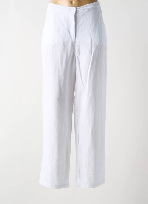 Pantalon drept alb PAUL BRIAL femeie