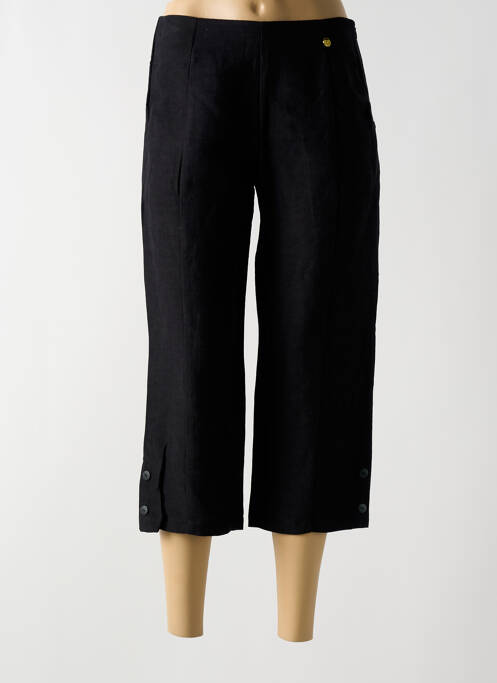 Pantalon trei sferturi negru PAUL BRIAL femeie