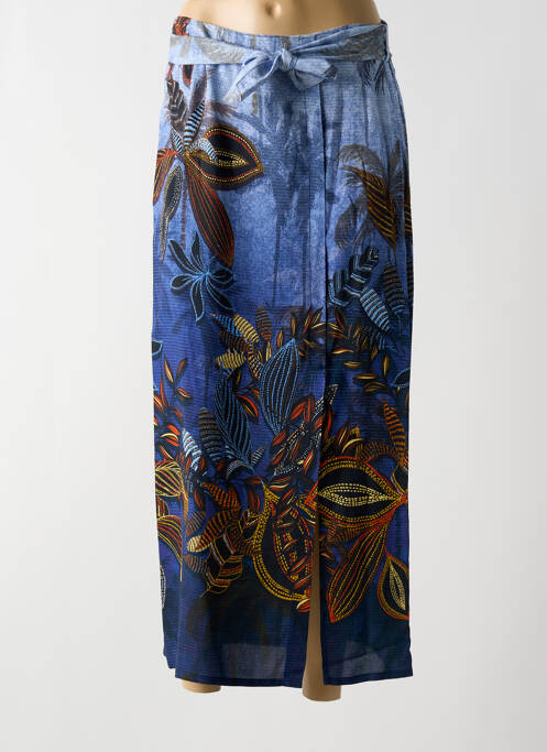 Fustă lungă albastru PAUL BRIAL femeie