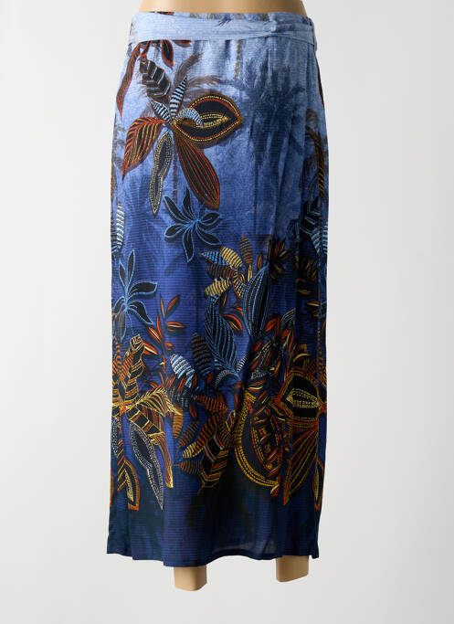 Fustă lungă albastru PAUL BRIAL femeie