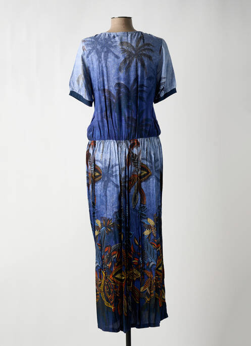 Rochie lungă albastru PAUL BRIAL femeie