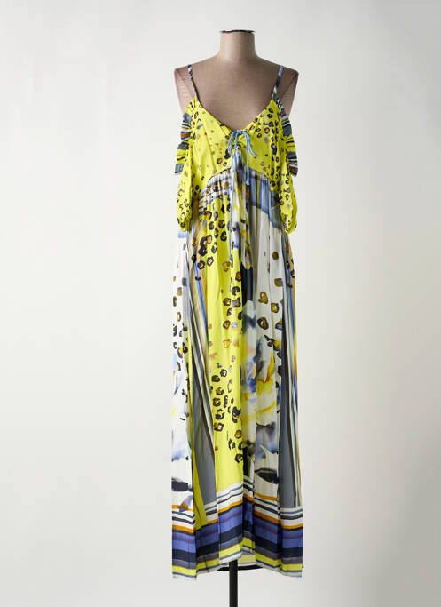 Rochie lungă galben PAUL BRIAL femeie