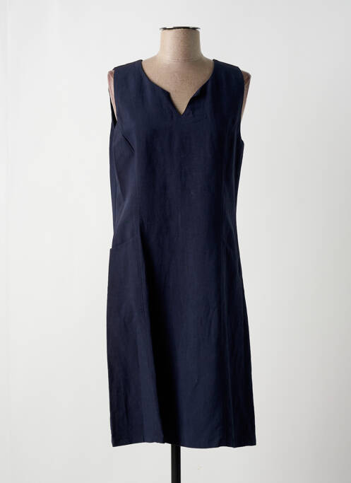 Rochie midi albastru PAUL BRIAL femeie