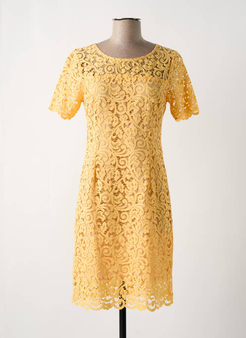 Rochie midi galben PAUL BRIAL femeie