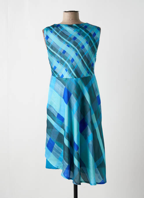 Rochie midi albastru PAUL BRIAL femeie