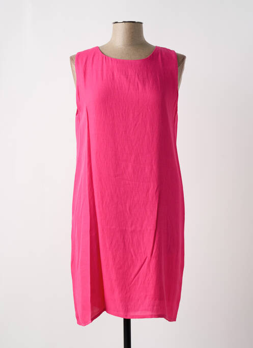 Rochie scurtă roz PAUL BRIAL femeie