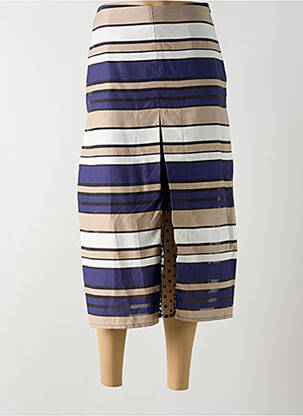 Fustă midi bej PAUL BRIAL femeie