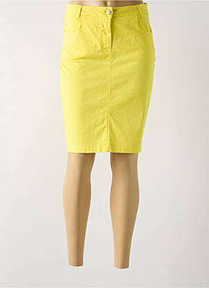 Fustă scurtă galben PAUL BRIAL femeie