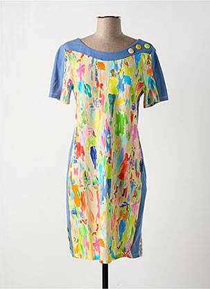 Rochie midi albastru PAUL BRIAL femeie