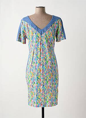 Rochie midi albastru PAUL BRIAL femeie