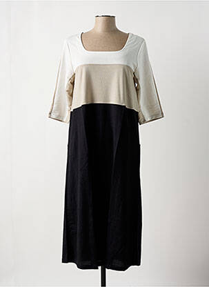 Rochie midi ecru G!OZE femeie