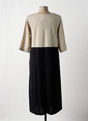 Rochie midi ecru G!OZE femeie