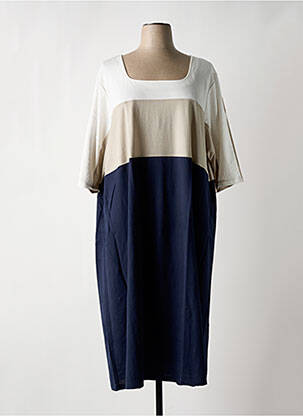 Rochie midi ecru G!OZE femeie