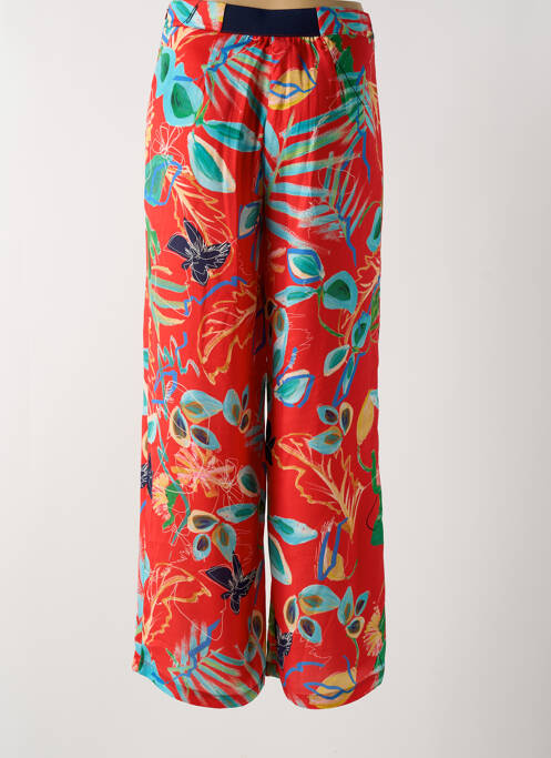 Pantalon evazat roșu PAUL BRIAL femeie