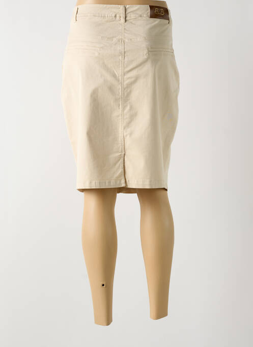 Fustă scurtă bej PAUL BRIAL femeie