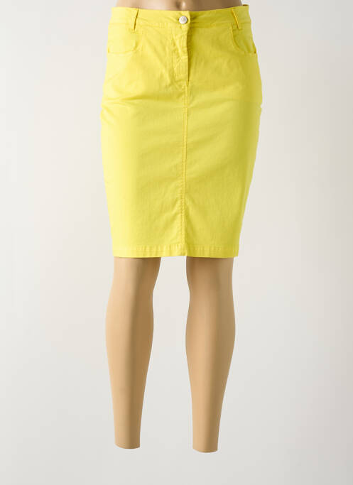 Fustă scurtă galben PAUL BRIAL femeie