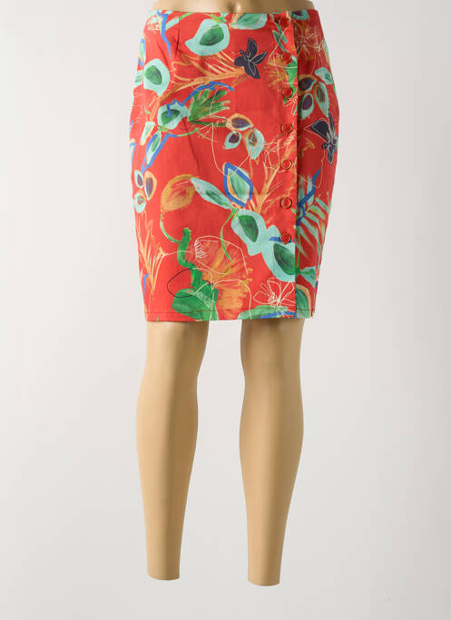 Fustă scurtă roșu PAUL BRIAL femeie