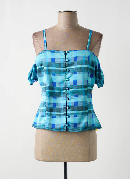 Top albastru PAUL BRIAL femeie