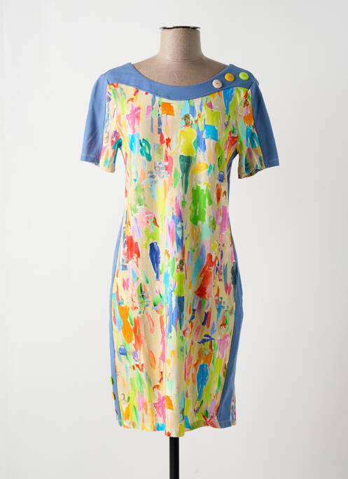 Rochie midi albastru PAUL BRIAL femeie