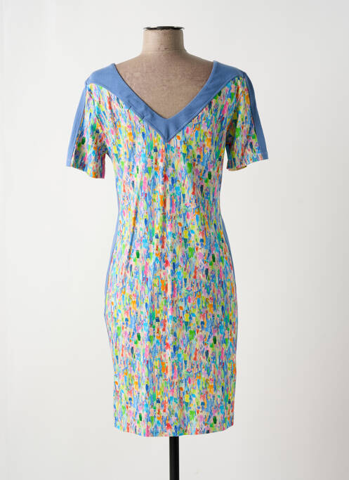 Rochie midi albastru PAUL BRIAL femeie