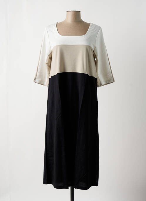 Rochie midi ecru G!OZE femeie