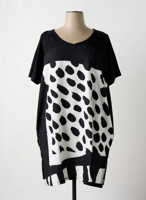 Tunică mâneci scurte negru G!OZE femeie