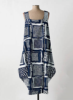Rochie midi albastru G!OZE femeie