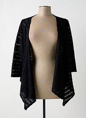 Vestă cu mâneci lungi negru G!OZE femeie