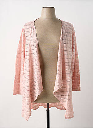 Vestă cu mâneci lungi roz G!OZE femeie