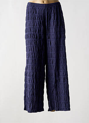 Pantalon evazat albastru G!OZE femeie
