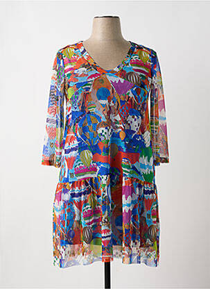 Rochie midi albastru MALOKA femeie