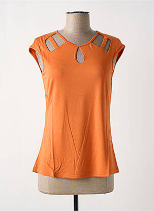 Tricou portocalie MALOKA femeie