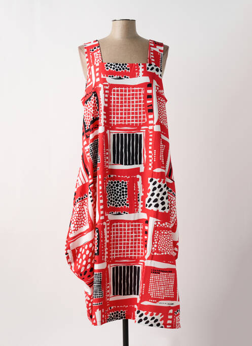 Rochie midi roșu G!OZE femeie