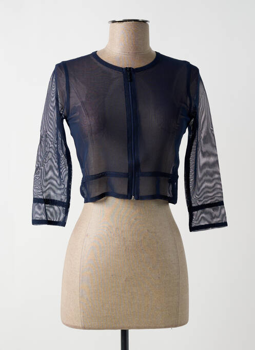 Vestă cu mâneci lungi albastru MALOKA femeie