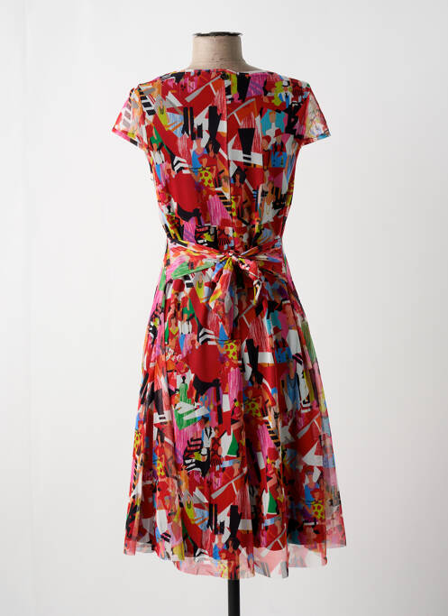 Rochie midi roșu MALOKA femeie