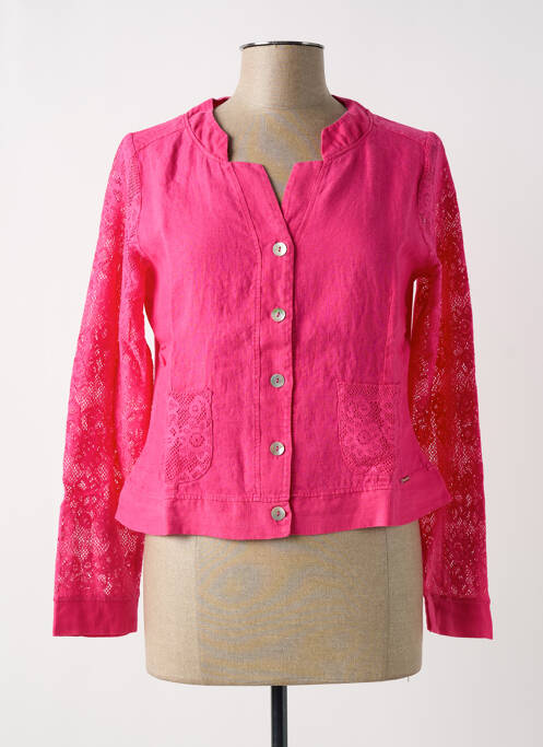 Jachete casual roz MALOKA femeie