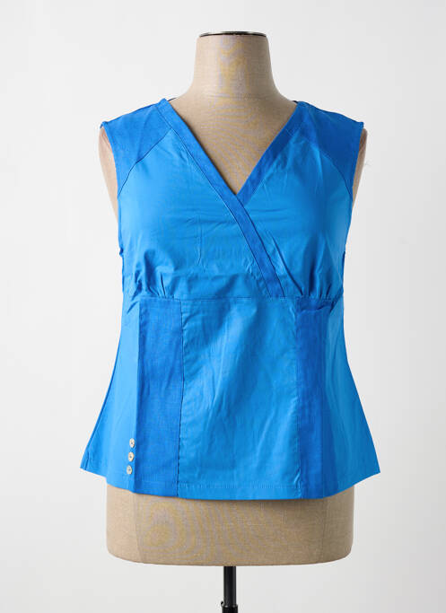 Top albastru MALOKA femme