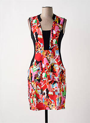 Rochie scurtă roșu MALOKA femeie