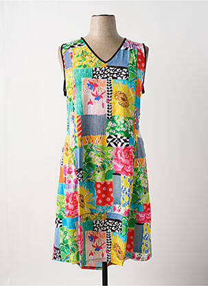 Rochie midi galben MALOKA femeie
