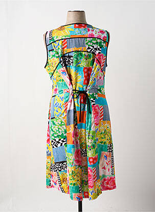 Rochie midi galben MALOKA femeie