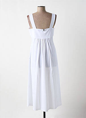 Rochie midi alb MALOKA femeie