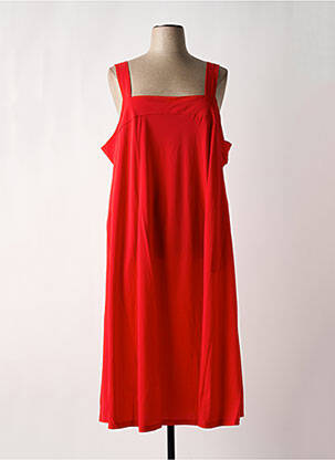 Rochie midi roșu MALOKA femeie