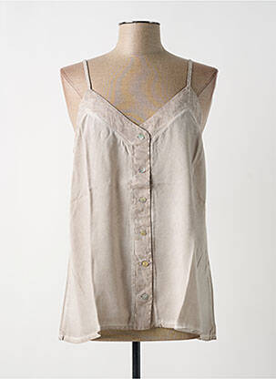 Top taupe MALOKA femeie