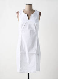 Rochie midi alb MALOKA femeie