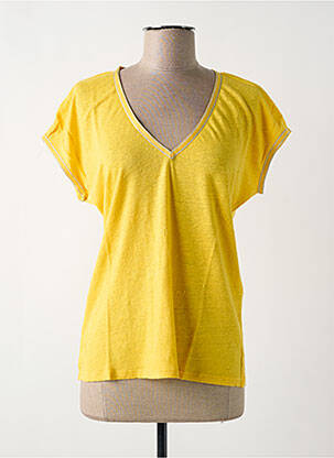 Tricou galben MALOKA femeie