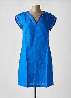 Rochie scurtă albastru MALOKA femeie