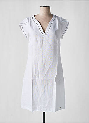 Rochie midi alb MALOKA femeie