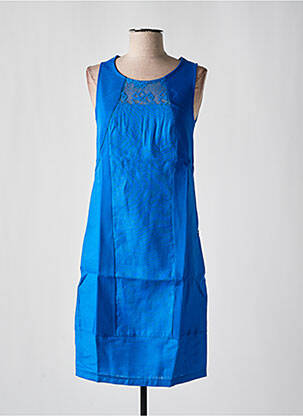 Rochie midi albastru MALOKA femeie