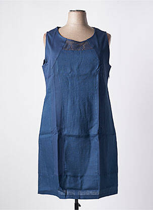 Rochie midi albastru MALOKA femeie